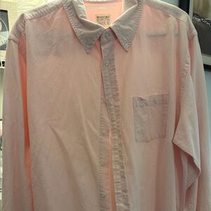 Mossimo Supply Co. Men's Button-Down Shirt in Pale Pink